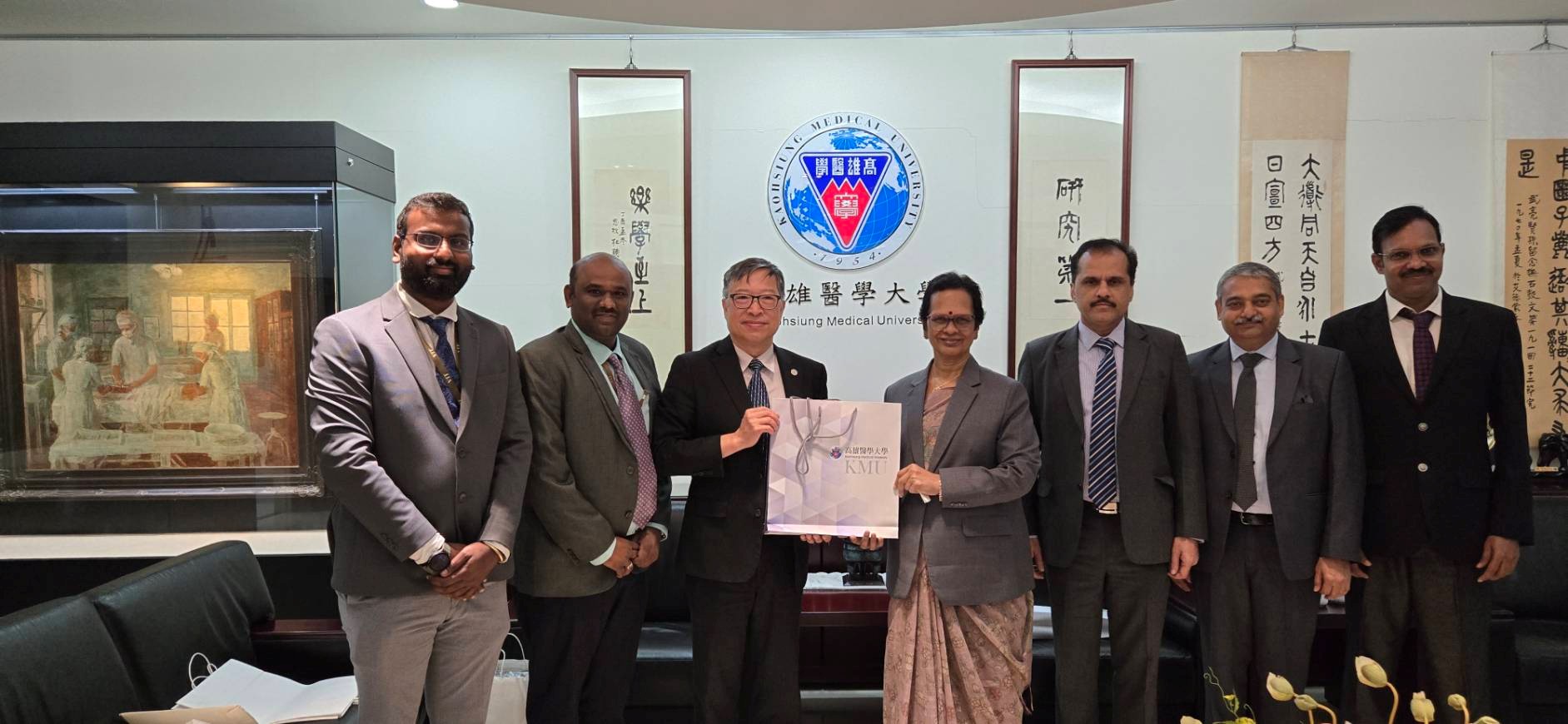 印度韋洛爾理工學院展開高階學術交流